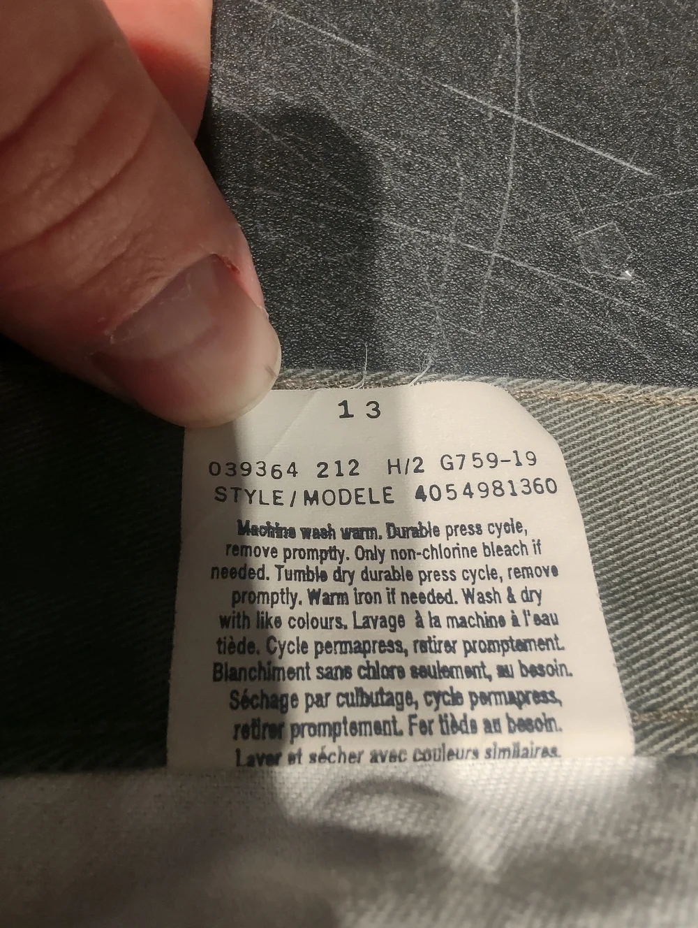 Dockers Relaxed Pleated Chinos - Khaki - Men's 38x28 - Y2K Vintage - Picture 8 of 8